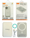 Carregador Portátil Mag Safe 10.000 MAH GOLD