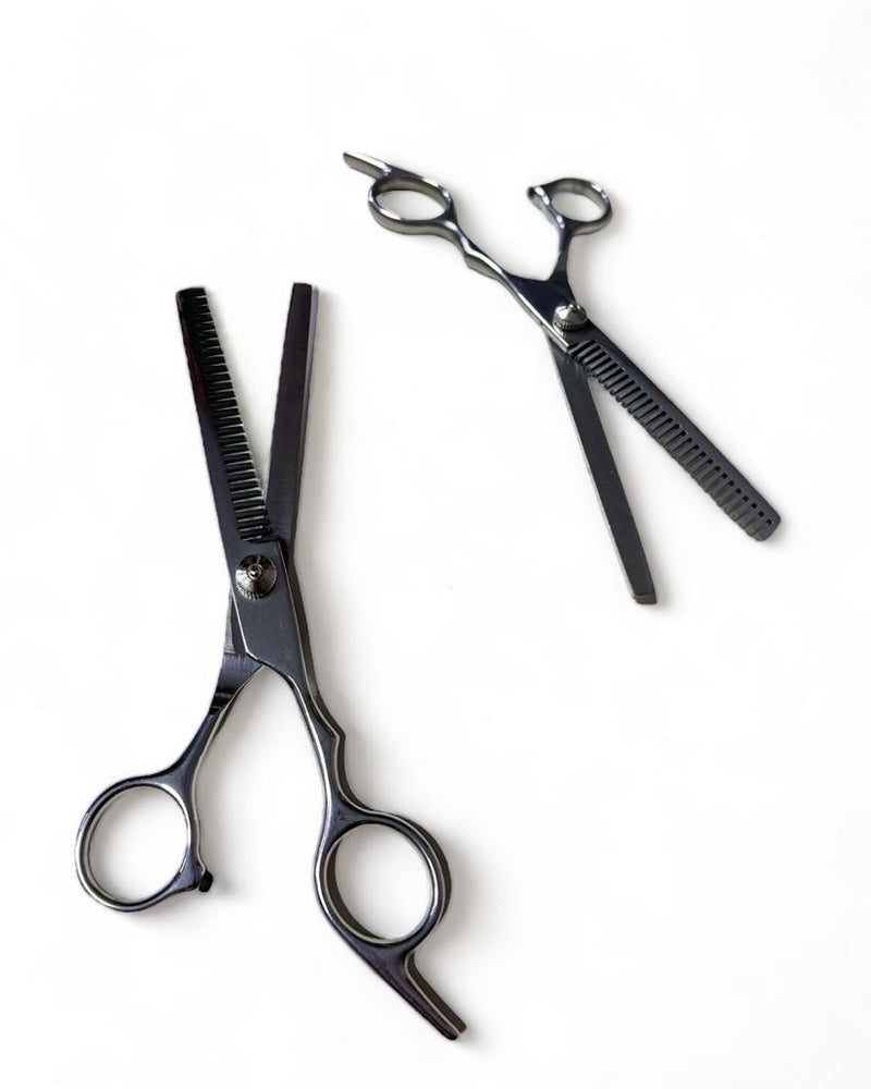 Kit Tesouras e Acessórios Para Barbeiro