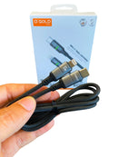 CABO TURBO GOLD TIPO C PARA LIGHTNING CB18