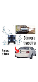 CÂMERA VEICULAR HD 3 CANAIS COM SD 32G