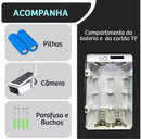 Câmera de Segurança Wifi Com Placa Solar