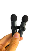 Par de Microfones Lapela Sem Fio IOS
