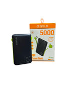 Carregador Portátil GOLD 5.000 MAH