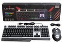 Kit Teclado e Mouse Gamer RGB Lehmox LEY-45