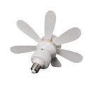 VENTILADOR LÂMPADA LED RETRÁTIL 60W