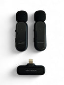 Kit Par de Microfones Lapela Profissional Hmaston MK07