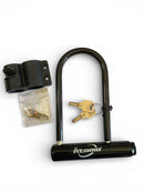 CADEADO COM TRAVA U-LOCK PARA BIK E MOTO