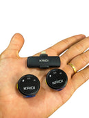 PAR DE MICROFONES LAPELA KAIDI P4-A MAGNÉTICO PARA LIGHTNING