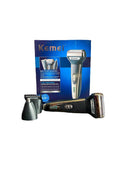 BARBEADOR PROFISSIONAL 3 EM 1 KEMEI KM-6776