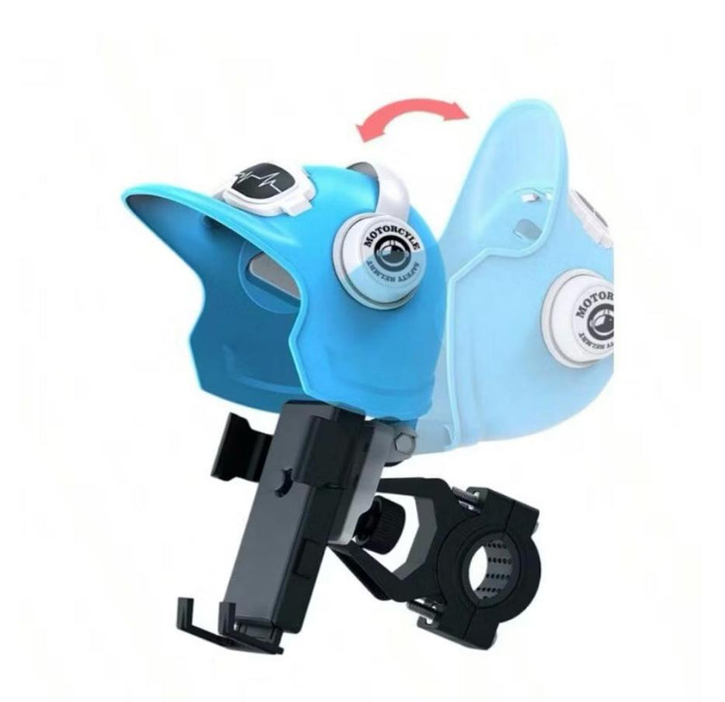 Suporte de Celular Para Moto Design Capacete