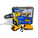 PARAFUSADEIRA E FURADEIRA 48V PROFISSIONAL COM 2 BATERIAS