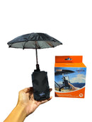 SUPORTE DE CELULAR PARA MOTO COM MINI GUARDA CHUVA OBERON OR-SP25