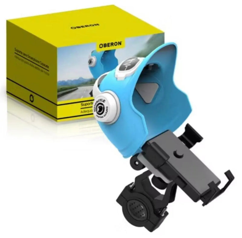 Suporte de Celular Para Moto Design Capacete