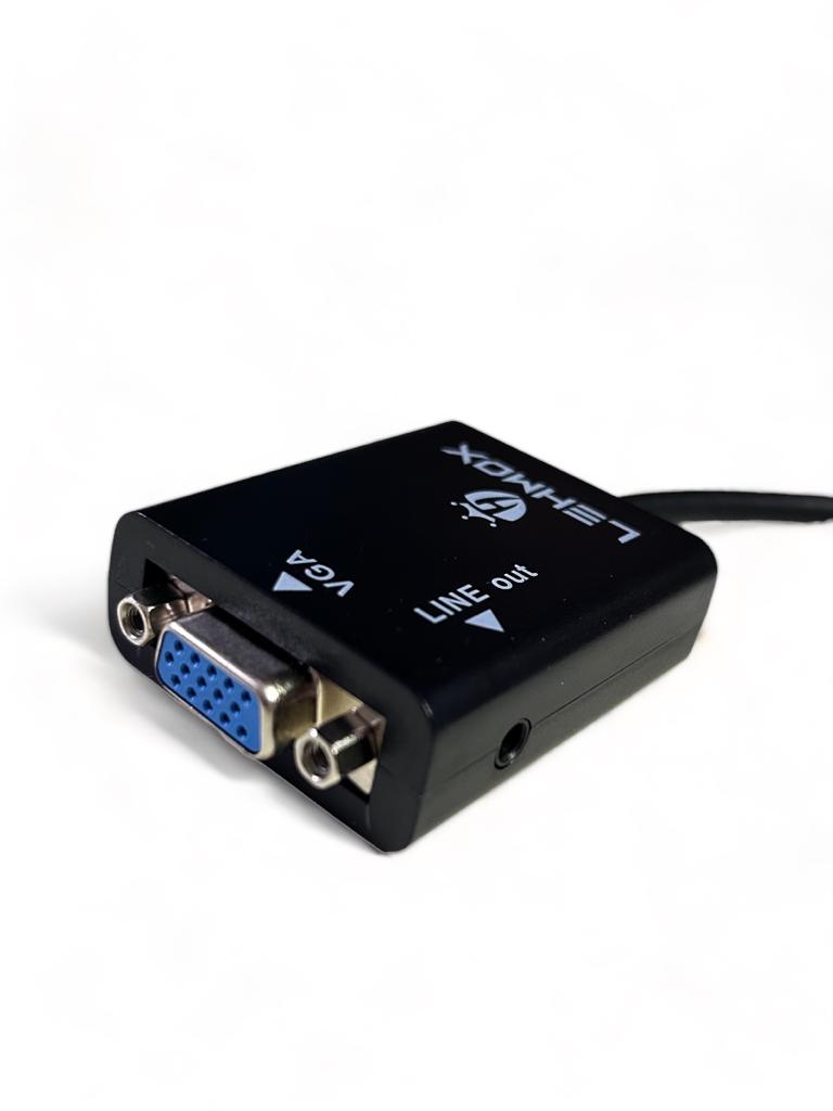 Cabo Conversor HDMI VGA Lehmox LEY-01