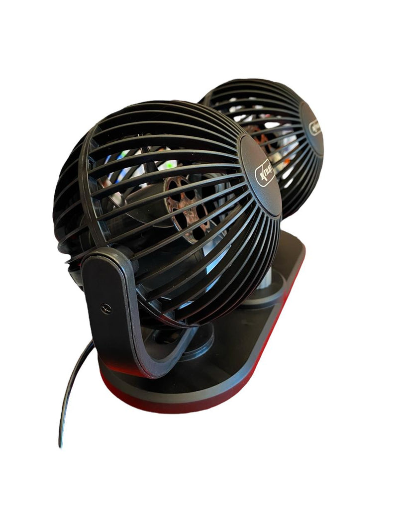 VENTILADOR DUPLO AUTOMOTIVO 24V KNUP