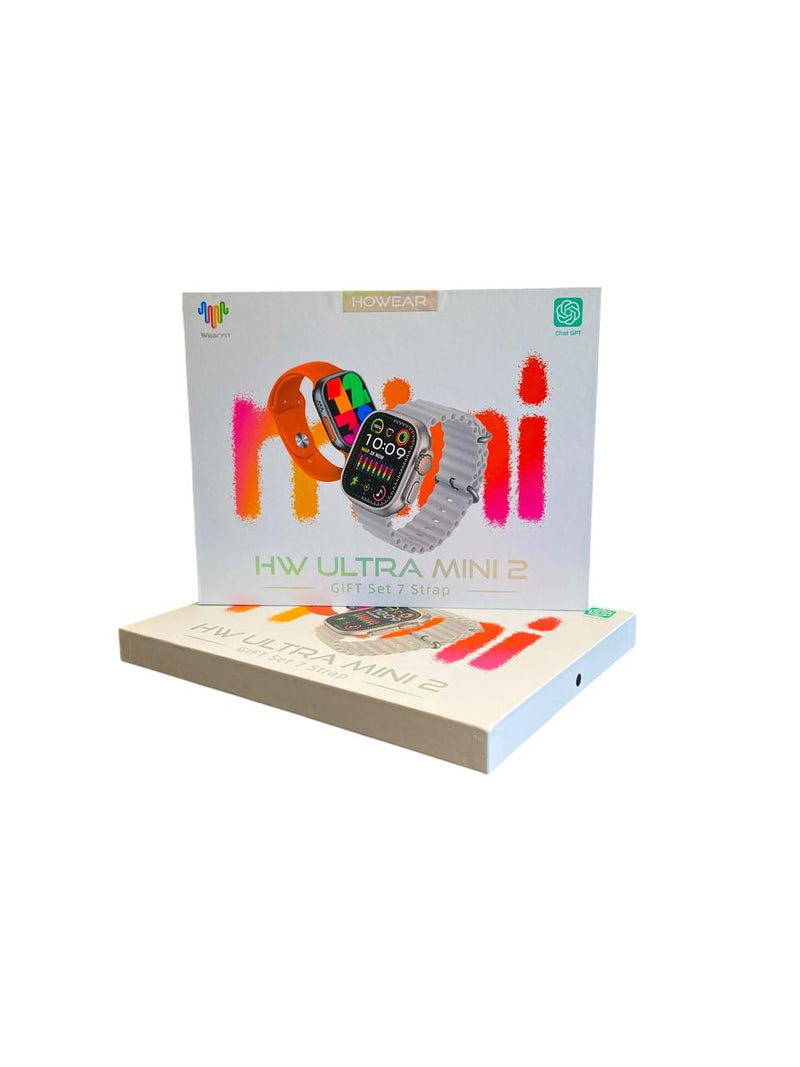 RELÓGIO DIGITAL 7 EM 1 SMARTWATCH HW ULTRA MINI 2