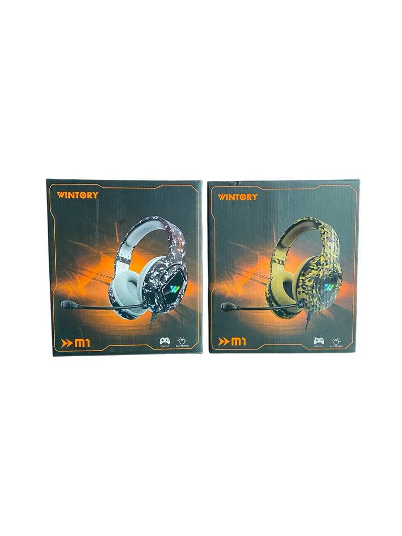 HEADSET GAMER CAMUFLADO WINTORY M1