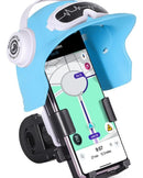Suporte de Celular Para Moto Design Capacete