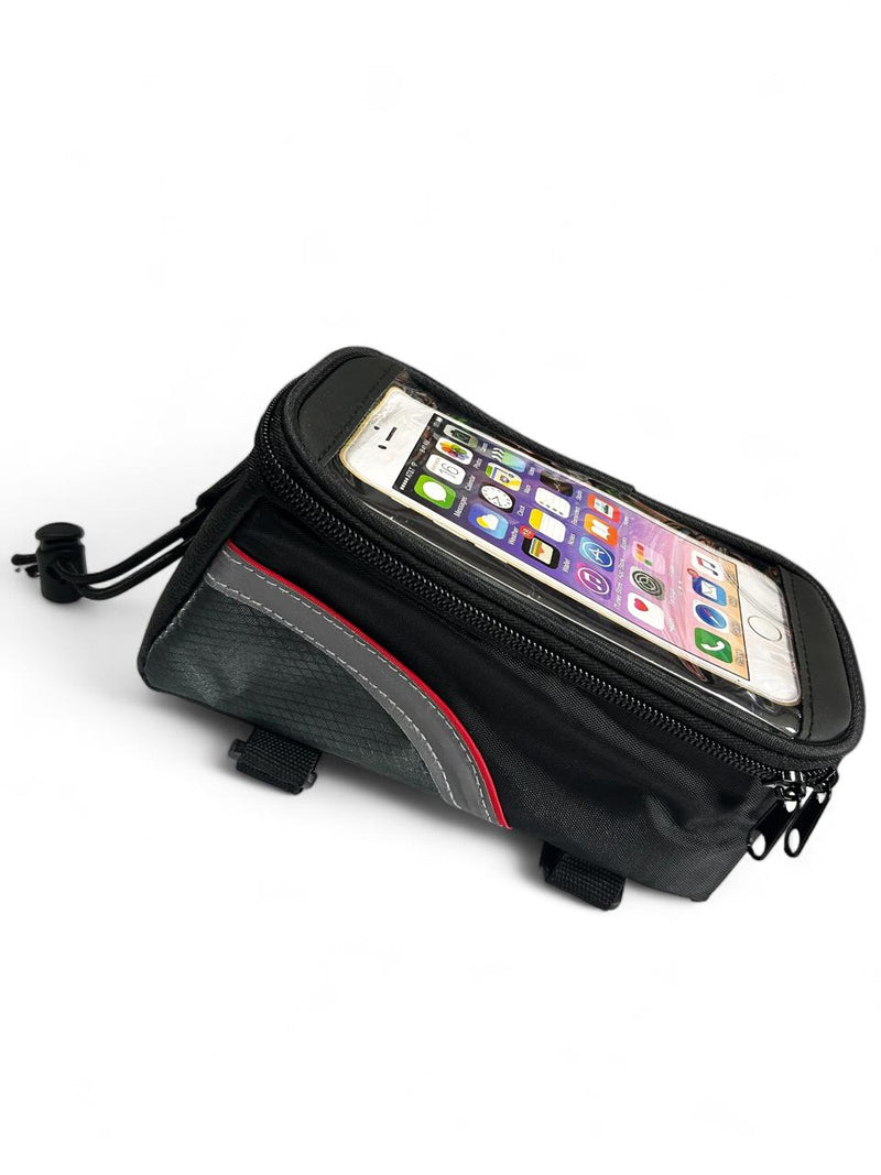 Suporte Com Bolsa de Celular Para Bike