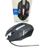 Mouse Gamer Com Iluminação RGB Exbom MS-62