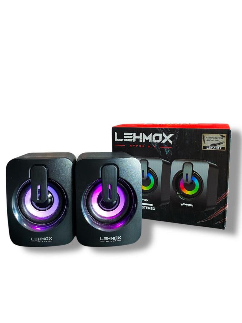 CAIXA DE SOM RGB PARA PC LEHMOX LEY-1917