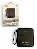 CARREGADOR PORTÁTIL DE BOLSO GOLD BTE-48 10.000 MAH