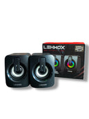 CAIXA DE SOM RGB PARA PC LEHMOX LEY-1917