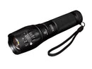 Lanterna Tática X900 Recarregável com Zoom e Kit Completo
