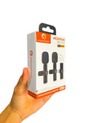 Par de Microfones Lapela Sem Fio IOS