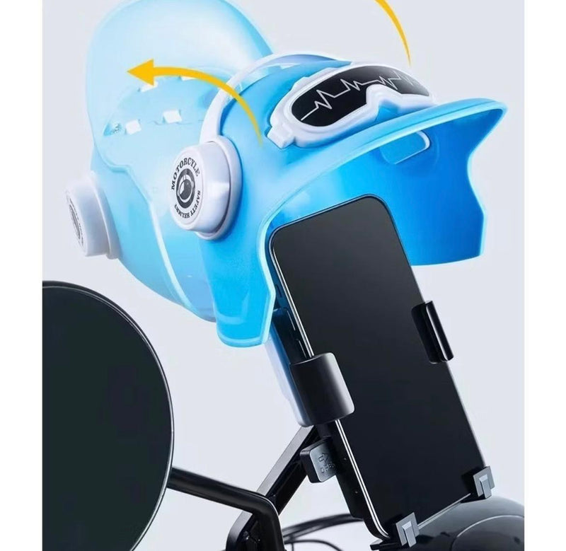 Suporte de Celular Para Moto Design Capacete