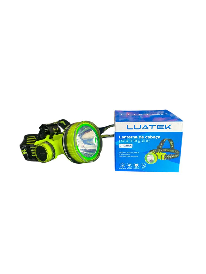 Lanterna de Cabeça Para Mergulho LUATEK