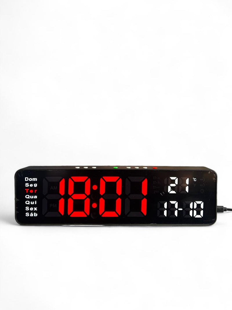 Relógio Digital Led HSUL HSZ-329
