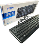 TECLADO PARA COMPUTADOR E NOTEBOOK EXBOM BK-102