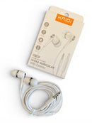 FONE DE OUVIDO COM FIO INTRA-AURICULAR KAIDI KD-7002