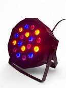 Canhão Refletor de Luzes 18 Leds