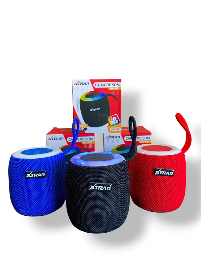 CAIXA DE SOM XTRAD LED RGB BLUETOOTH XDG-197