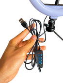 MINI RING LIGHT DE MESA 8 POLEGADAS