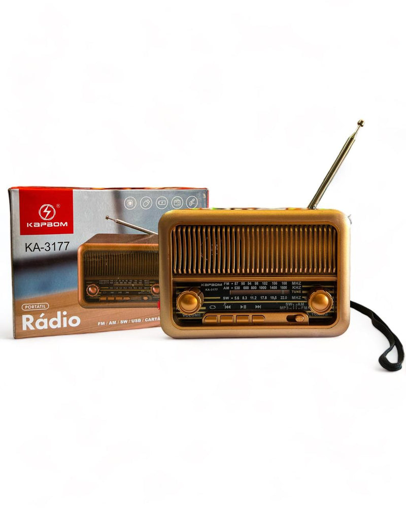 Rádio Retrô Kapbom KA-3177