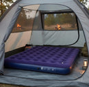 COLCHÃO DE AR INFLÁVEL CASAL COM INFLATOR FOLE EMBUTIDO