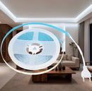 FITA DE LED 10 METROS BRANCO FRIO TOMADA 220V