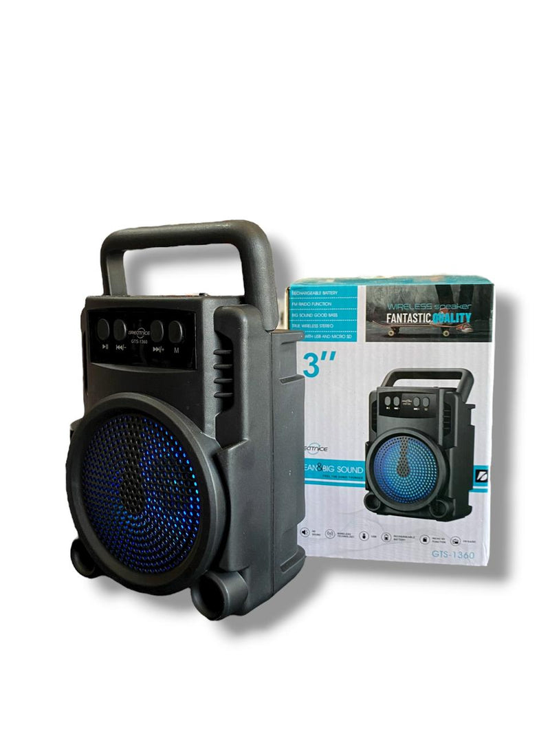 CAIXA DE SOM GREATNICE BLUETOOTH GTS-1360