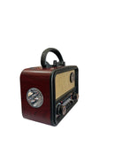 RÁDIO RETRÔ ANTIGO FM E BLUETOOTH KAPBOM KA-3181