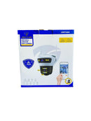 CÂMERA DE MONITORAMENTO WIFI 2 EM 1 A PROVA D'ÁGUA JORTAN