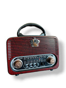 RÁDIO RETRÔ CLÁSSICO PORTÁTIL KAPBOM KA-3179