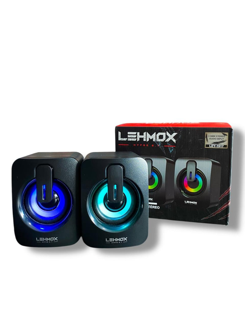 CAIXA DE SOM RGB PARA PC LEHMOX LEY-1917